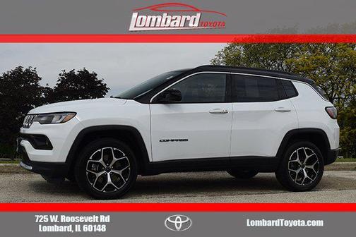 Bright White Clearcoat 2025 Jeep Compass Limited