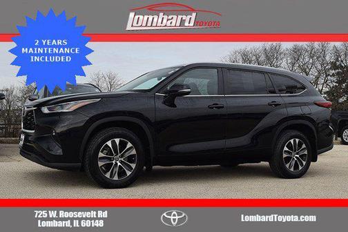 Magnetic Gray Metallic 2023 Toyota Highlander XLE
