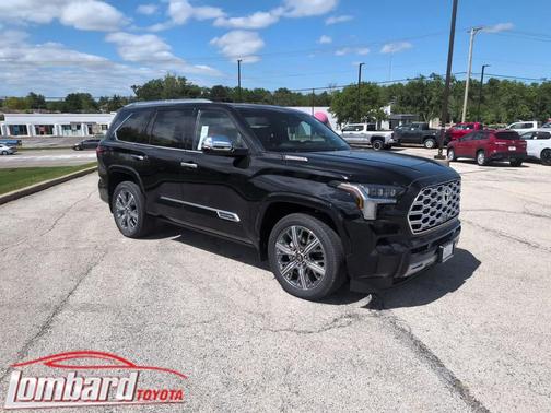 Black 2026 Toyota Sequoia Capstone
