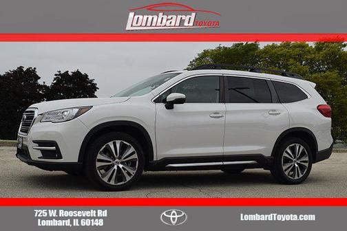 Crystal White Pearl 2020 Subaru Ascent Limited 7-Passenger