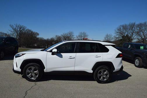 White 2025 Toyota RAV4 XLE