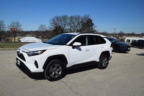 White 2025 Toyota RAV4 XLE