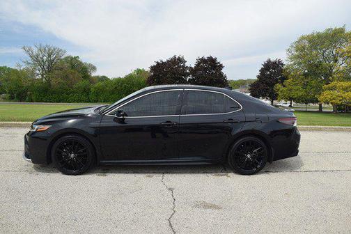 Midnight Black Metallic 2023 Toyota Camry XSE