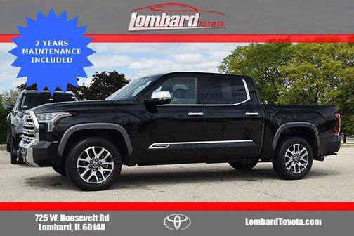 Midnight Black Metallic 2024 Toyota Tundra 1794 Edition