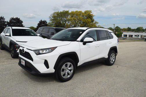 Super White 2021 Toyota RAV4 LE