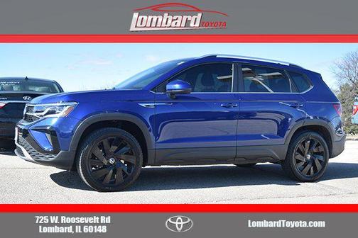 Dusk Blue Metallic 2024 Volkswagen Taos SEL