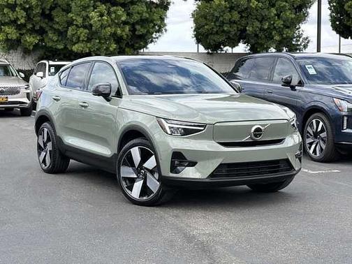 Sage Green 2023 Volvo C40 Recharge Pure Electric Ultimate