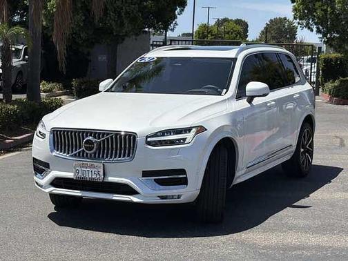 Crystal White 2024 Volvo XC90 B6 AWD Ultimate Bright Theme 6P