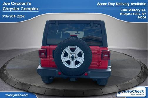 Firecracker Red Clearcoat 2020 Jeep Wrangler Unlimited Sport