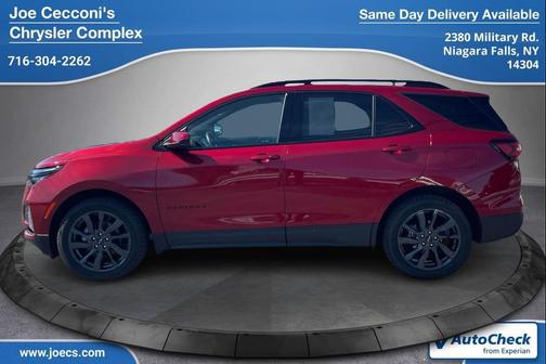 Cherry Red Tintcoat 2022 Chevrolet Equinox AWD RS