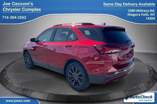 Cherry Red Tintcoat 2022 Chevrolet Equinox AWD RS