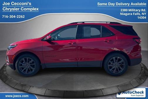 Cherry Red Tintcoat 2022 Chevrolet Equinox AWD RS