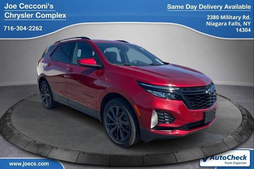 Cherry Red Tintcoat 2022 Chevrolet Equinox AWD RS
