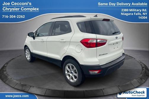 DIAMOND WHITE 2021 Ford EcoSport SE