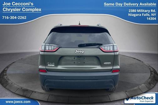Olive Green Pearlcoat 2019 Jeep Cherokee Latitude Plus