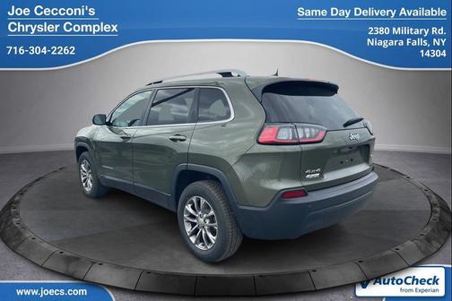Olive Green Pearlcoat 2019 Jeep Cherokee Latitude Plus
