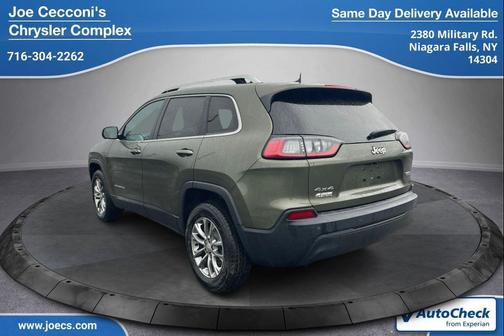 Olive Green Pearlcoat 2019 Jeep Cherokee Latitude Plus