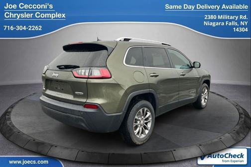 Olive Green Pearlcoat 2019 Jeep Cherokee Latitude Plus