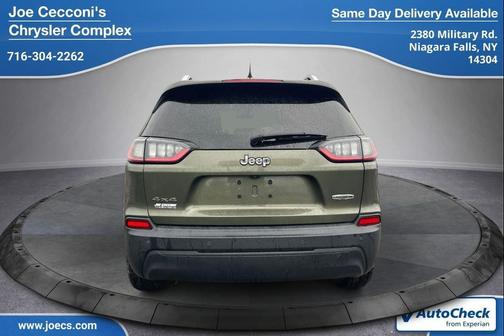 Olive Green Pearlcoat 2019 Jeep Cherokee Latitude Plus