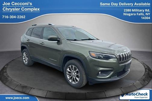 Olive Green Pearlcoat 2019 Jeep Cherokee Latitude Plus
