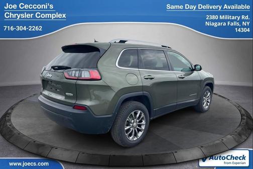 Olive Green Pearlcoat 2019 Jeep Cherokee Latitude Plus