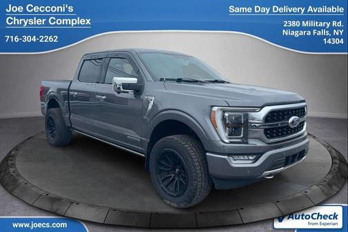CARBONIZED GRAY 2021 Ford F-150 Platinum