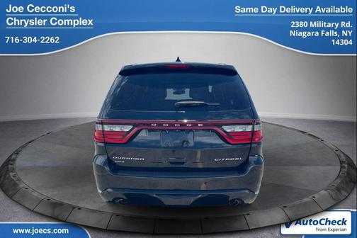 Brilliant Black Crystal Pearlcoat 2016 Dodge Durango Citadel