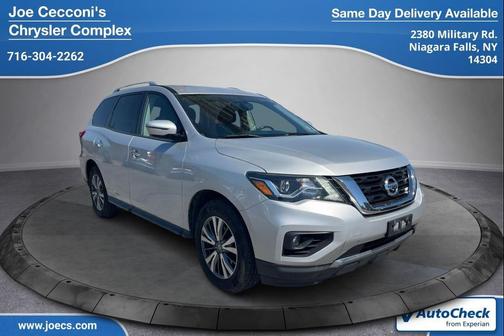 Brilliant Silver Metallic 2019 Nissan Pathfinder SV