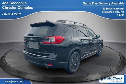 Crystal Black Silica 2024 Subaru Ascent Onyx Edition 7-Passenger