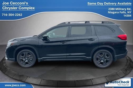 Crystal Black Silica 2024 Subaru Ascent Onyx Edition 7-Passenger