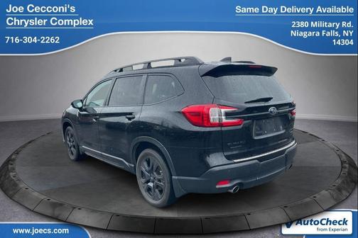 Crystal Black Silica 2024 Subaru Ascent Onyx Edition 7-Passenger