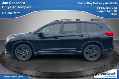 Crystal Black Silica 2024 Subaru Ascent Onyx Edition 7-Passenger
