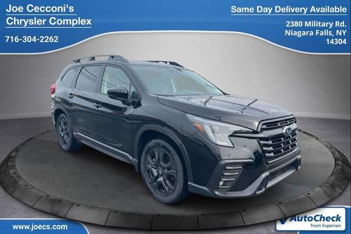 Crystal Black Silica 2024 Subaru Ascent Onyx Edition 7-Passenger