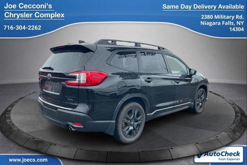 Crystal Black Silica 2024 Subaru Ascent Onyx Edition 7-Passenger