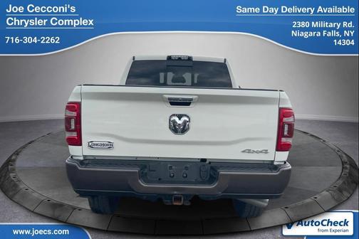 Pearl White 2021 RAM 3500 Longhorn