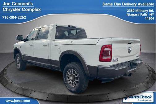 Pearl White 2021 RAM 3500 Longhorn