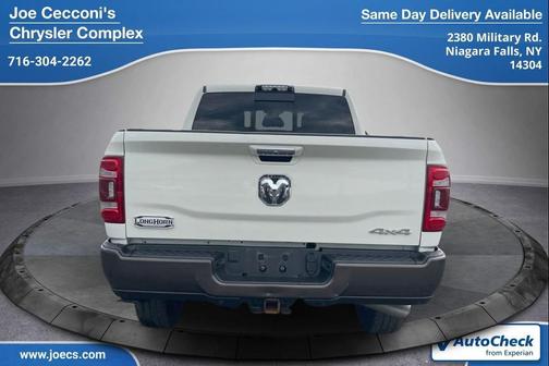 Pearl White 2021 RAM 3500 Longhorn