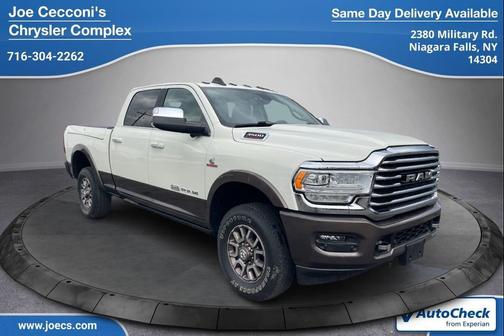Pearl White 2021 RAM 3500 Longhorn