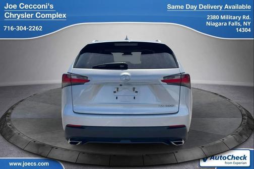 Silver Lining Metallic 2017 Lexus NX 200t Base