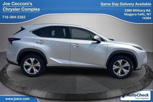 Silver Lining Metallic 2017 Lexus NX 200t Base