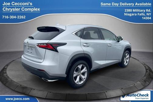 Silver Lining Metallic 2017 Lexus NX 200t Base