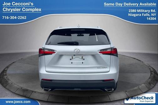 Silver Lining Metallic 2017 Lexus NX 200t Base
