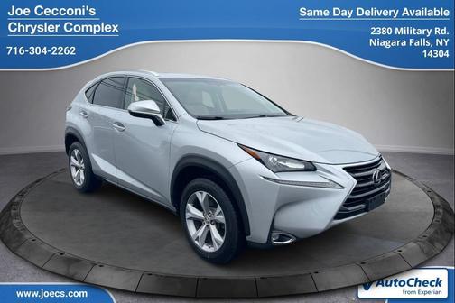Silver Lining Metallic 2017 Lexus NX 200t Base