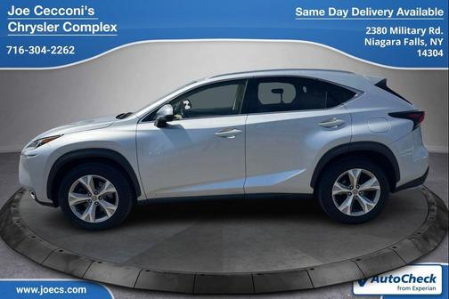 Silver Lining Metallic 2017 Lexus NX 200t Base