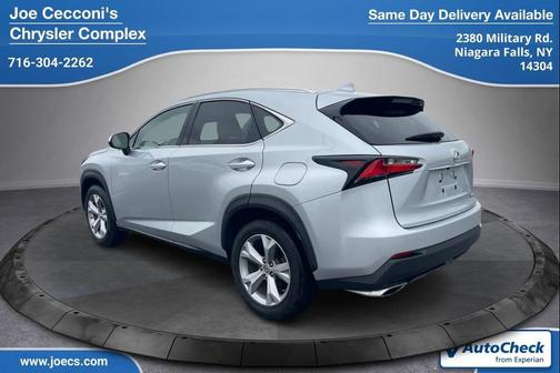 Silver Lining Metallic 2017 Lexus NX 200t Base