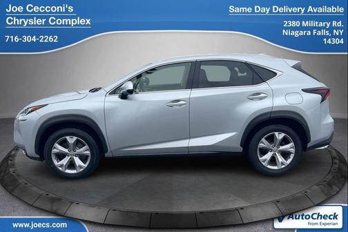 Silver Lining Metallic 2017 Lexus NX 200t Base