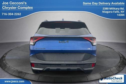 Sapphire Blue 2025 Kia Sportage X-Line