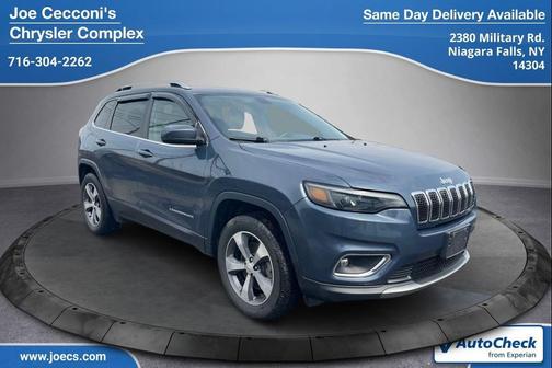 Slate Blue Pearlcoat 2020 Jeep Cherokee Limited