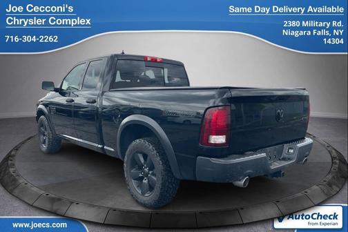 Diamond Black Crystal Pearlcoat 2020 RAM 1500 Classic Warlock Quad Cab 4x4 6'4' Box