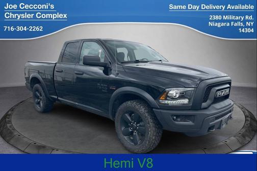 Diamond Black Crystal Pearlcoat 2020 RAM 1500 Classic Warlock Quad Cab 4x4 6'4' Box